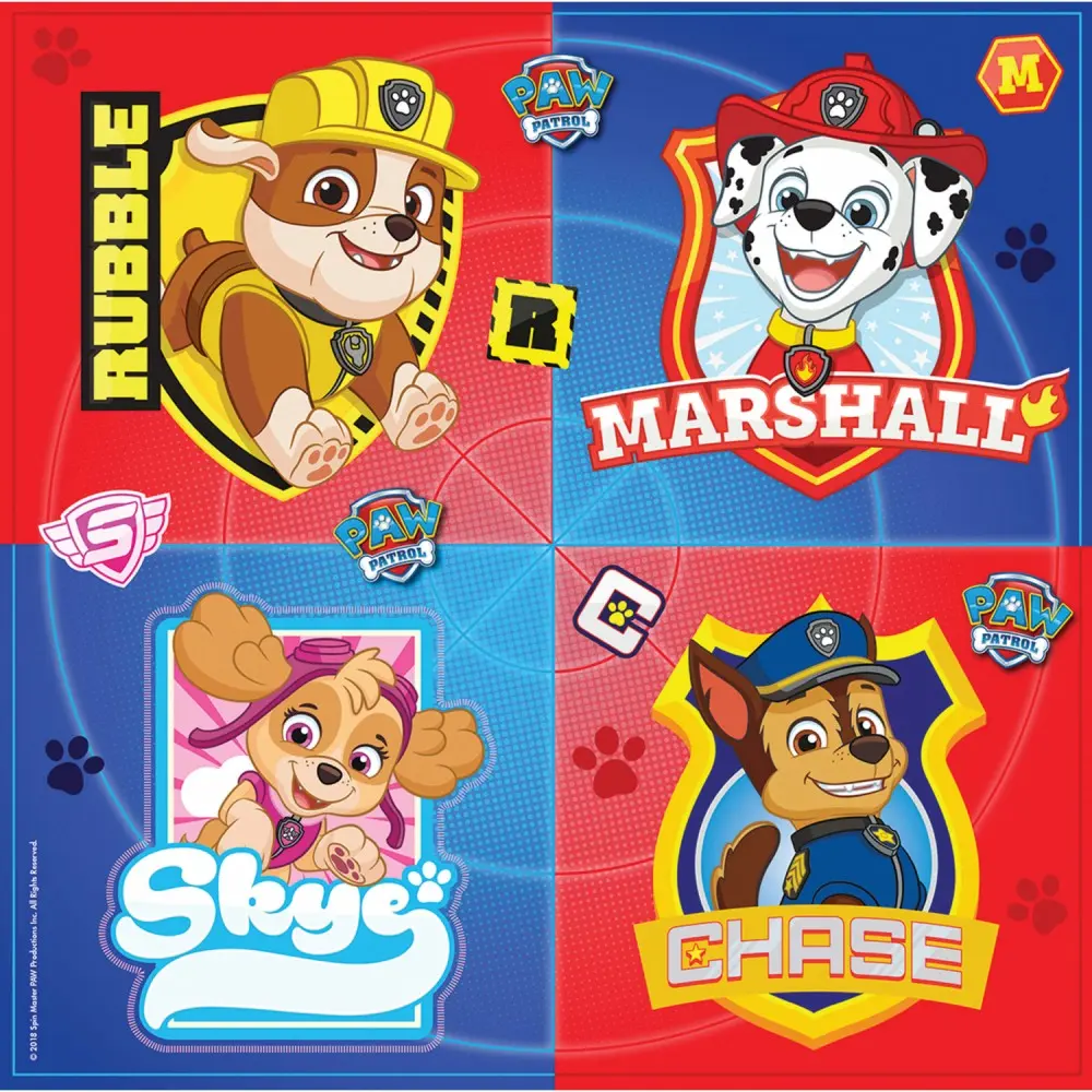Paw Patrol napkins 16 pc product photo