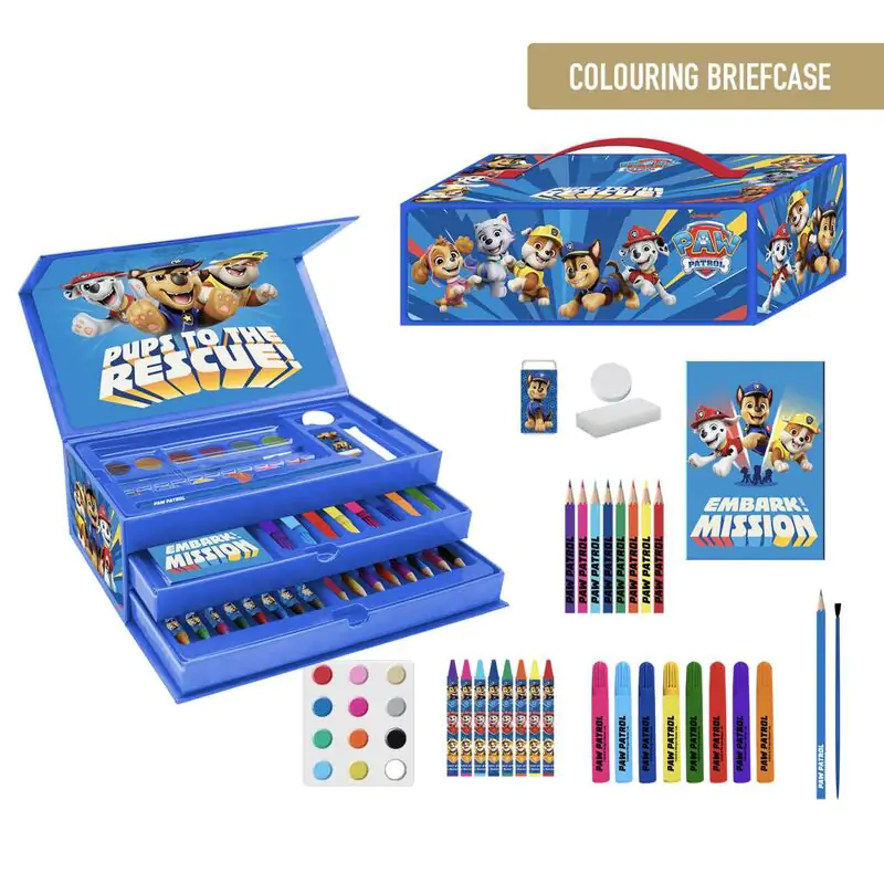 Paw Patrol colouring stationery case termékfotó