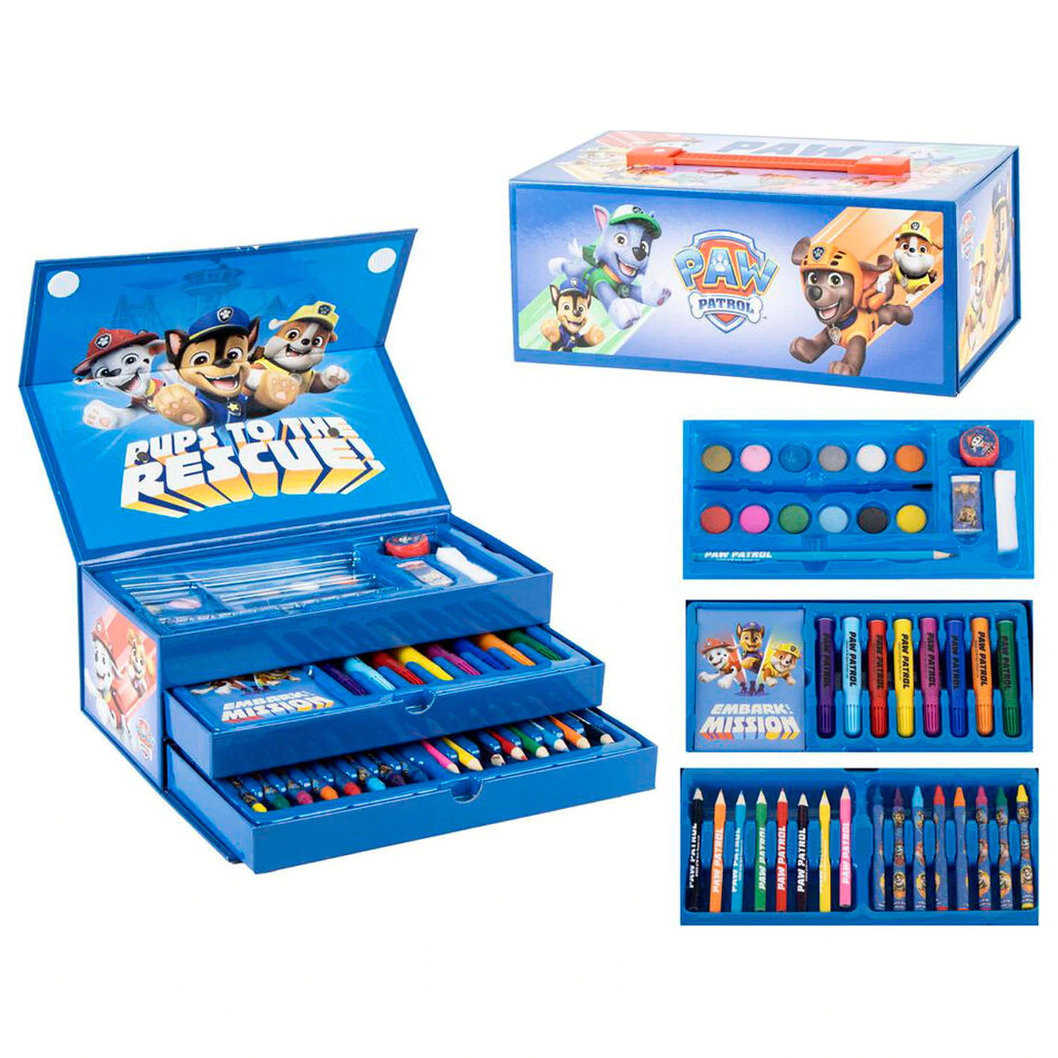 Paw Patrol colouring stationery case product photo