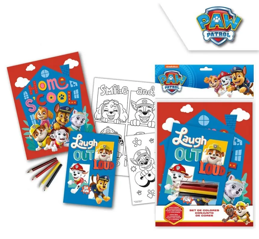 Paw Patrol coloring set product photo