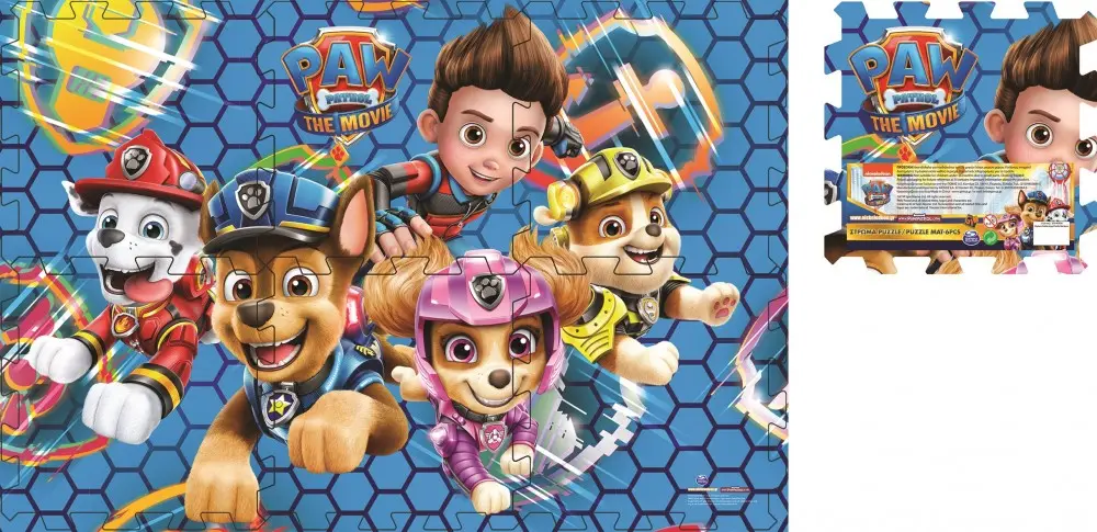 Paw Patrol foam puzzle mat 6 pieces product photo