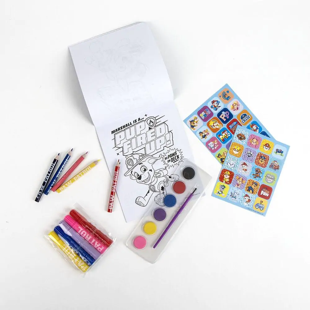 Paw Patrol backpack stationery set product photo
