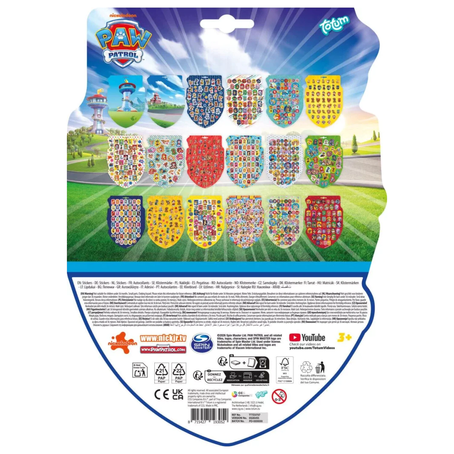 Paw Patrol Team A4 Sticker Album product photo