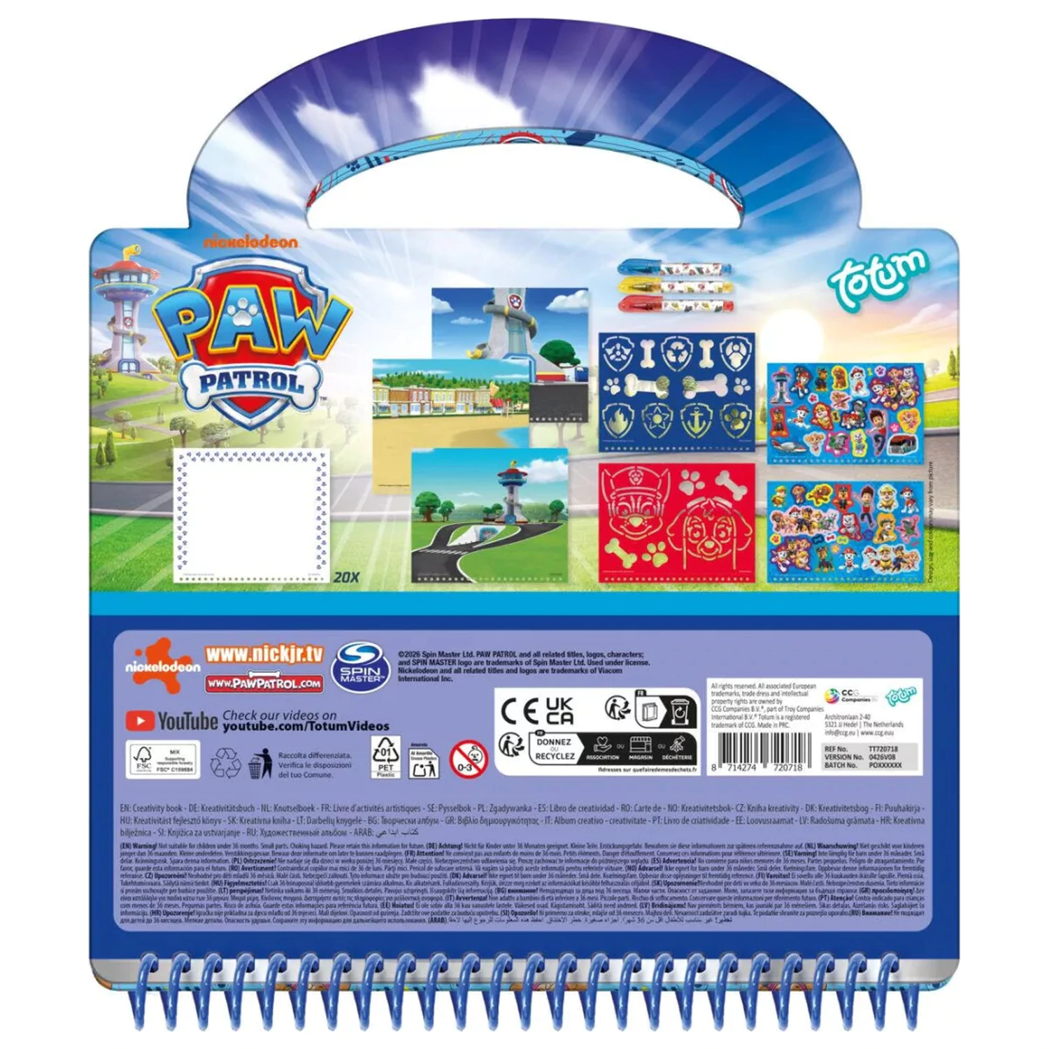 Paw Patrol Team activity set product photo