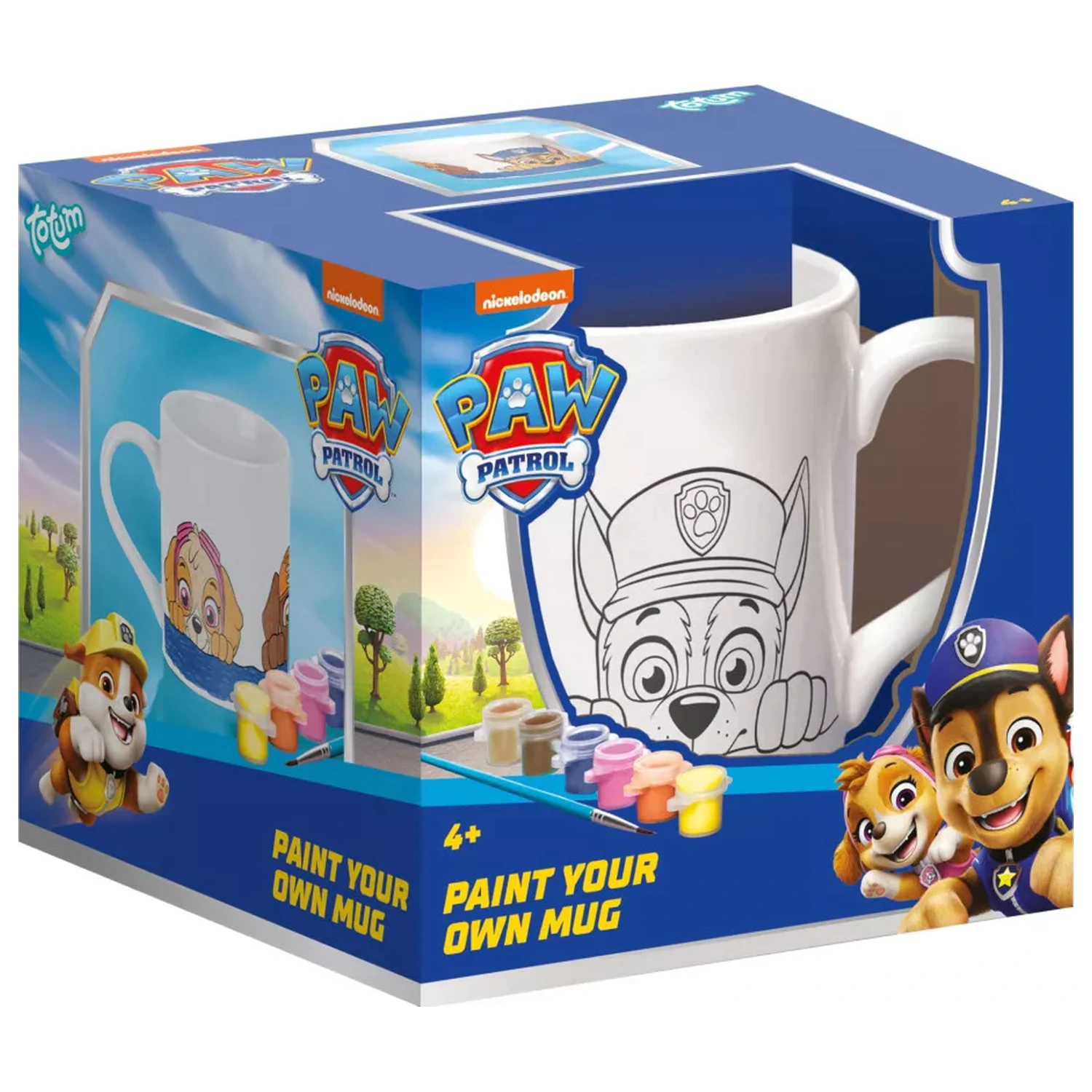 Paw Patrol Team Paintable Porcelain Mug 235 ml product photo