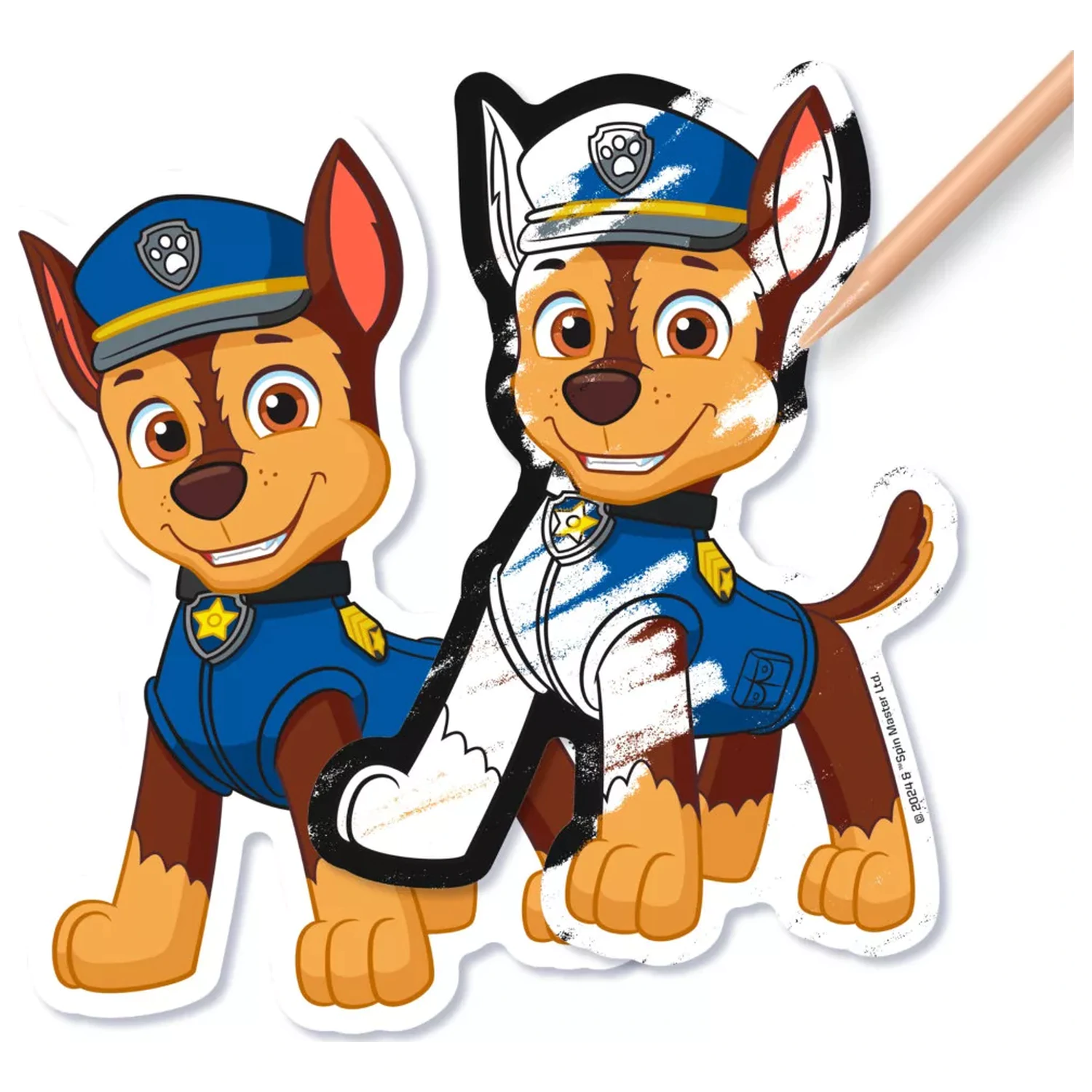 Paw Patrol Team Scratch Art Kit with Magnet product photo