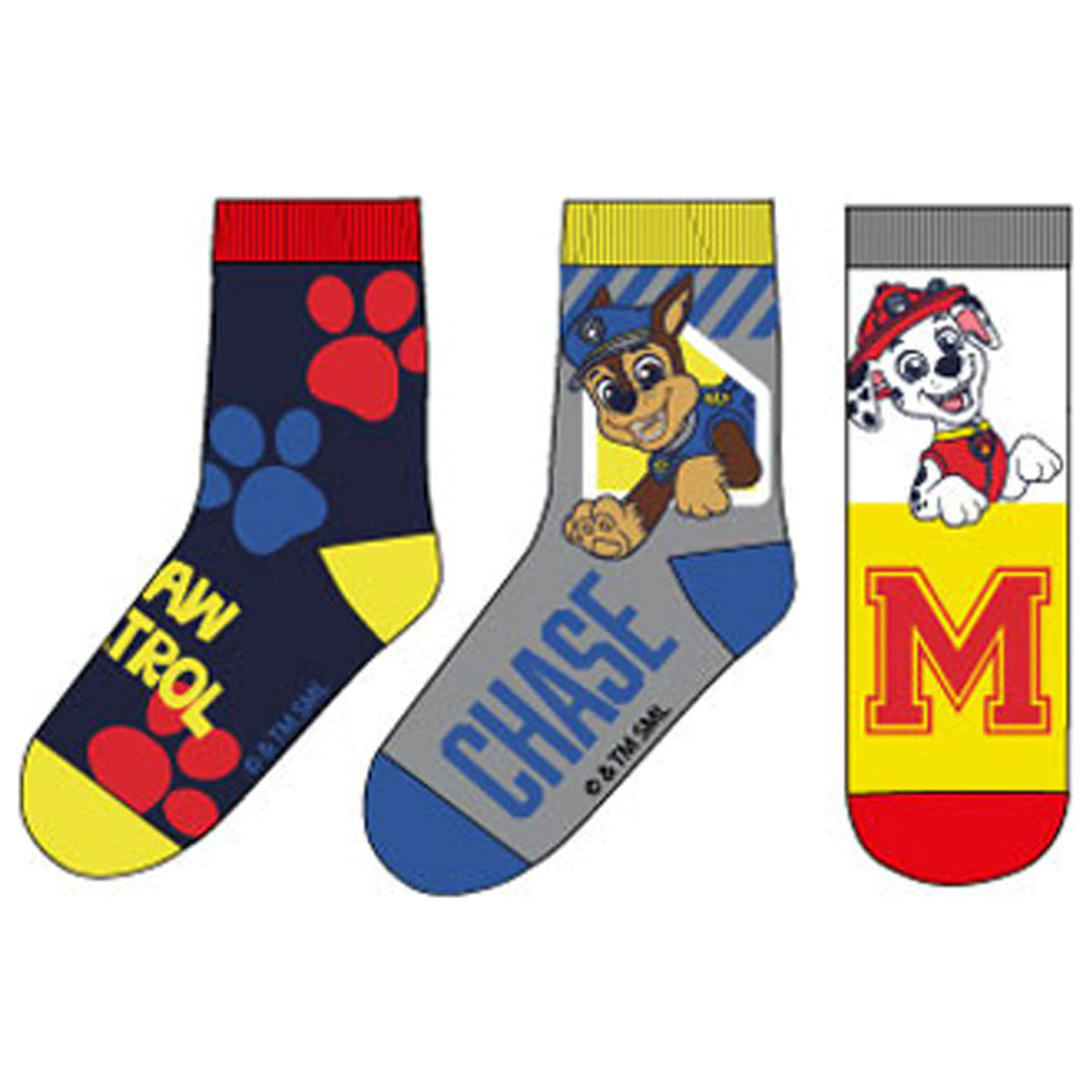Paw Patrol Team Spirit Kids' Socks 31/34 product photo