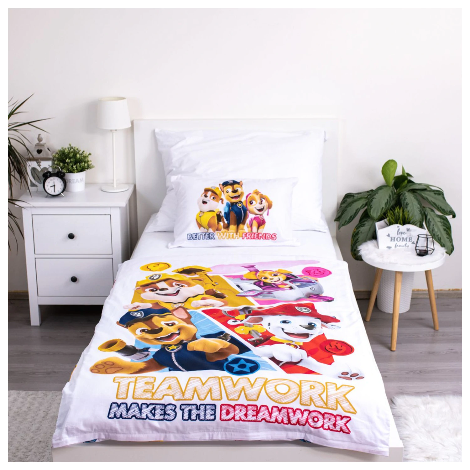 Paw Patrol Teamwork Toddler/Preschooler Duvet Cover product photo
