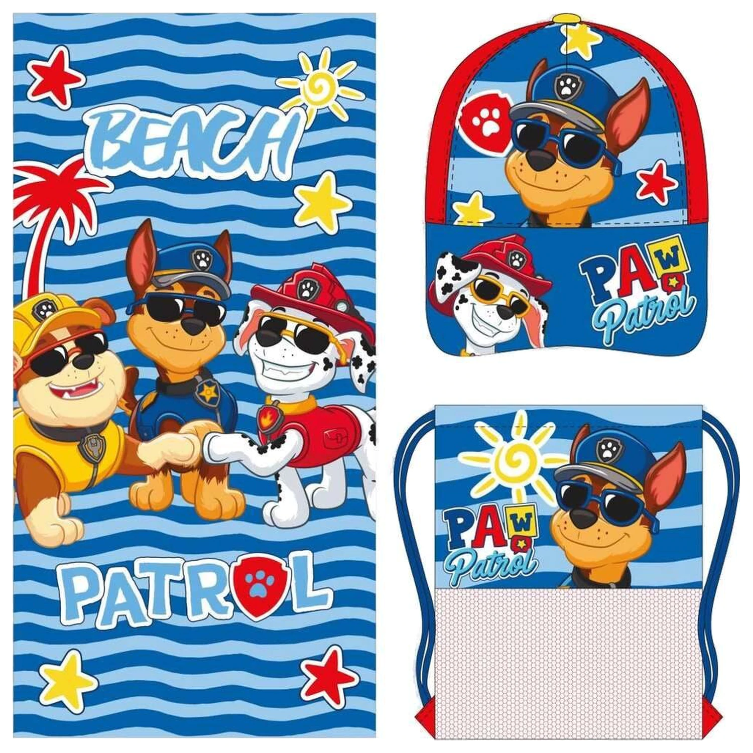 Paw Patrol Towel, Bag and Cap set product photo