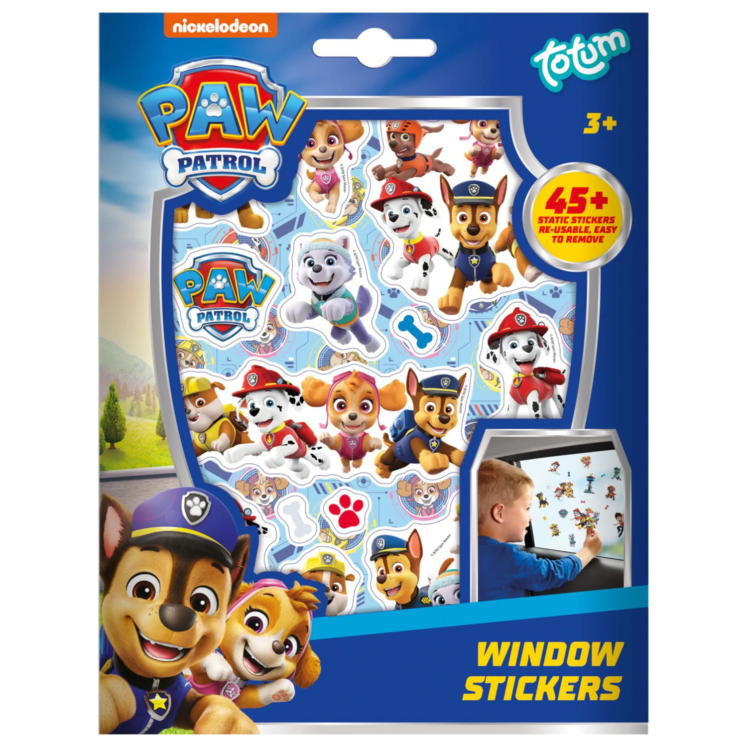 Paw Patrol Tower window sticker set product photo