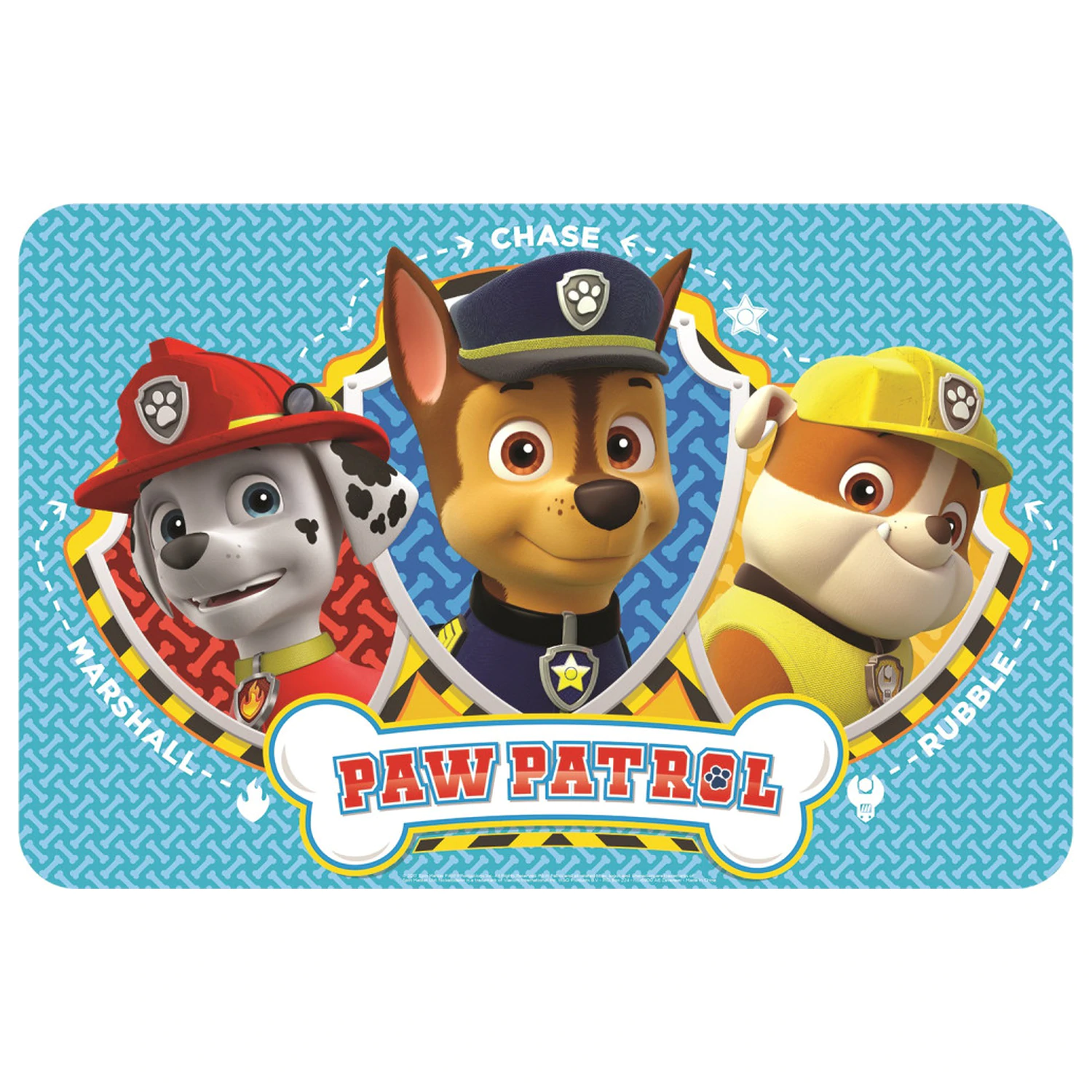 Paw Patrol Trio Placemat 43x28 cm product photo