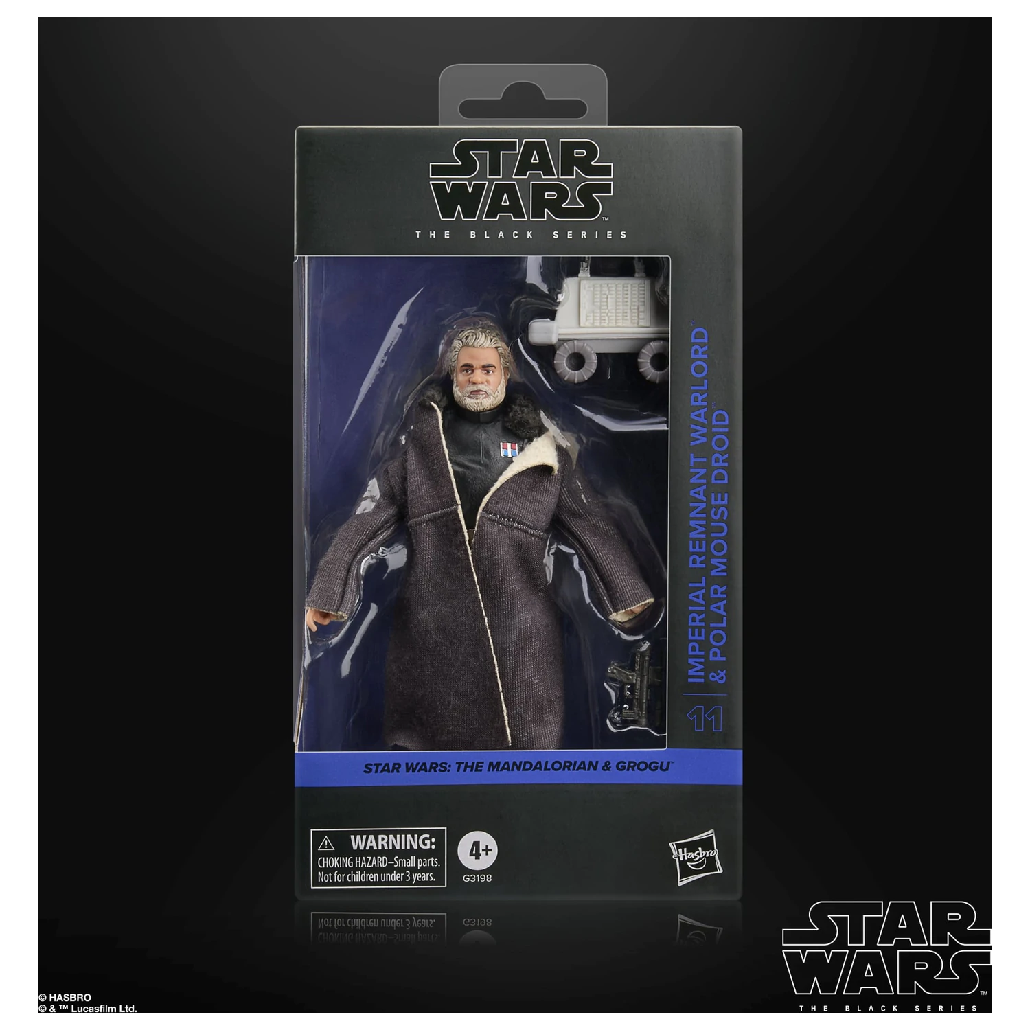 Mandalorian & Grogu Imperial Warlord Figure Black Series 15cm product photo