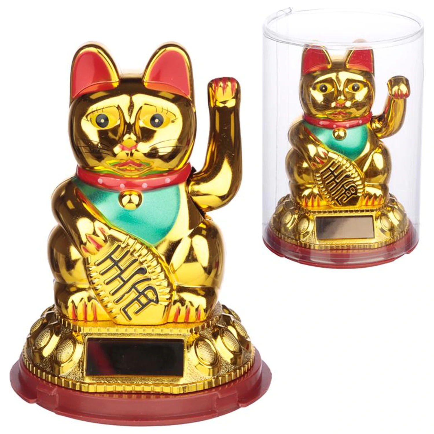 MANEKI-NEKO Good Luck Solar Pal 14 cm product photo