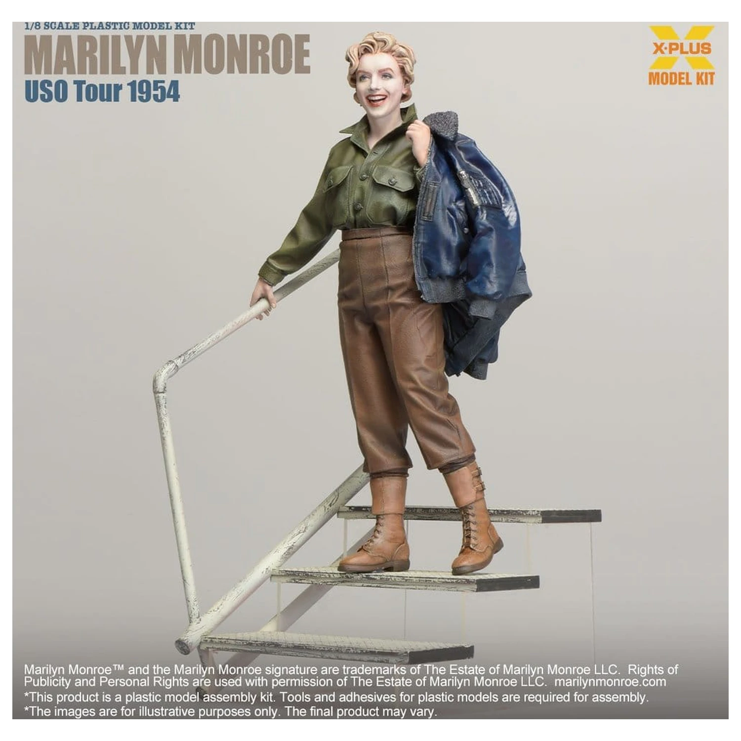 Marilyn Monroe Plastic Model Kit 1/8 (Reproduction) 26 cm product photo