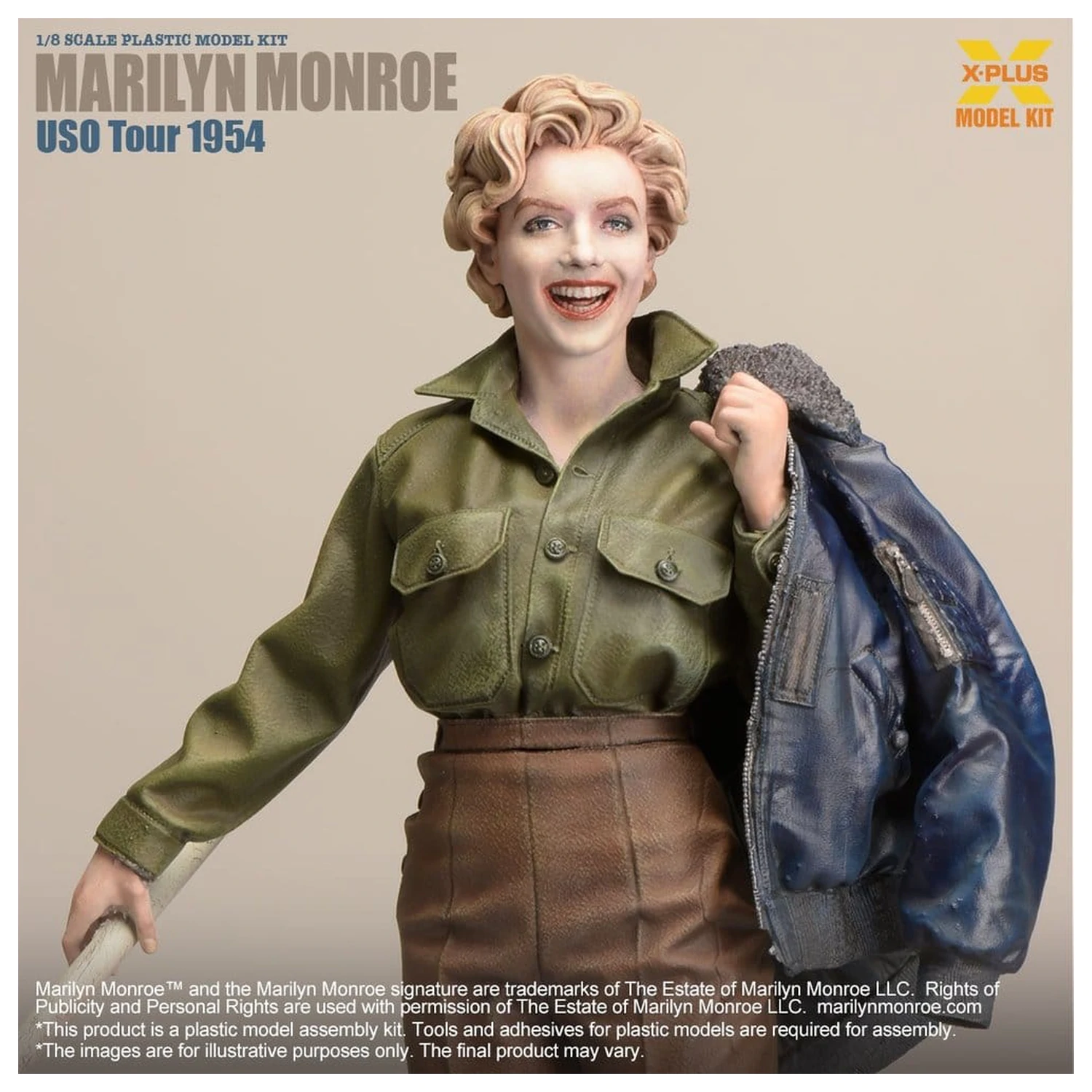 Marilyn Monroe Plastic Model Kit 1/8 (Reproduction) 26 cm product photo