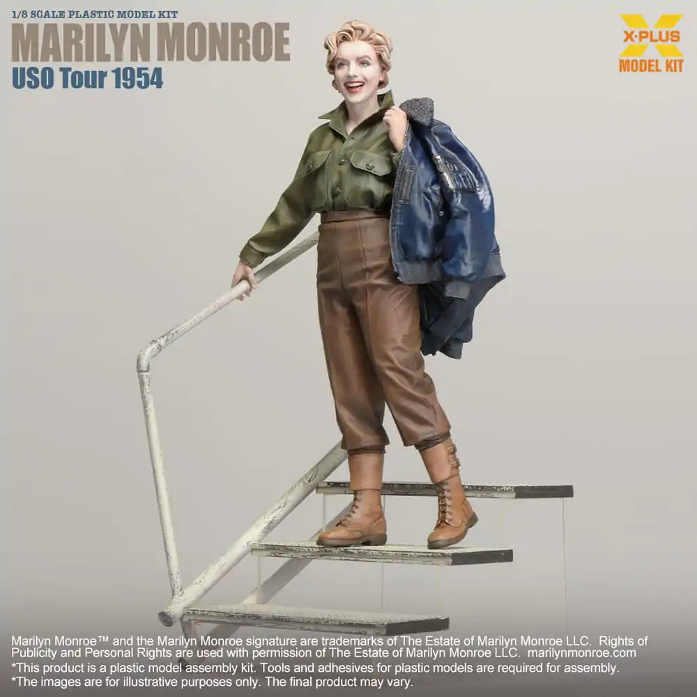 Marilyn Monroe Plastic Model Kit 1/8 USO Tour 1954 25 cm termékfotó