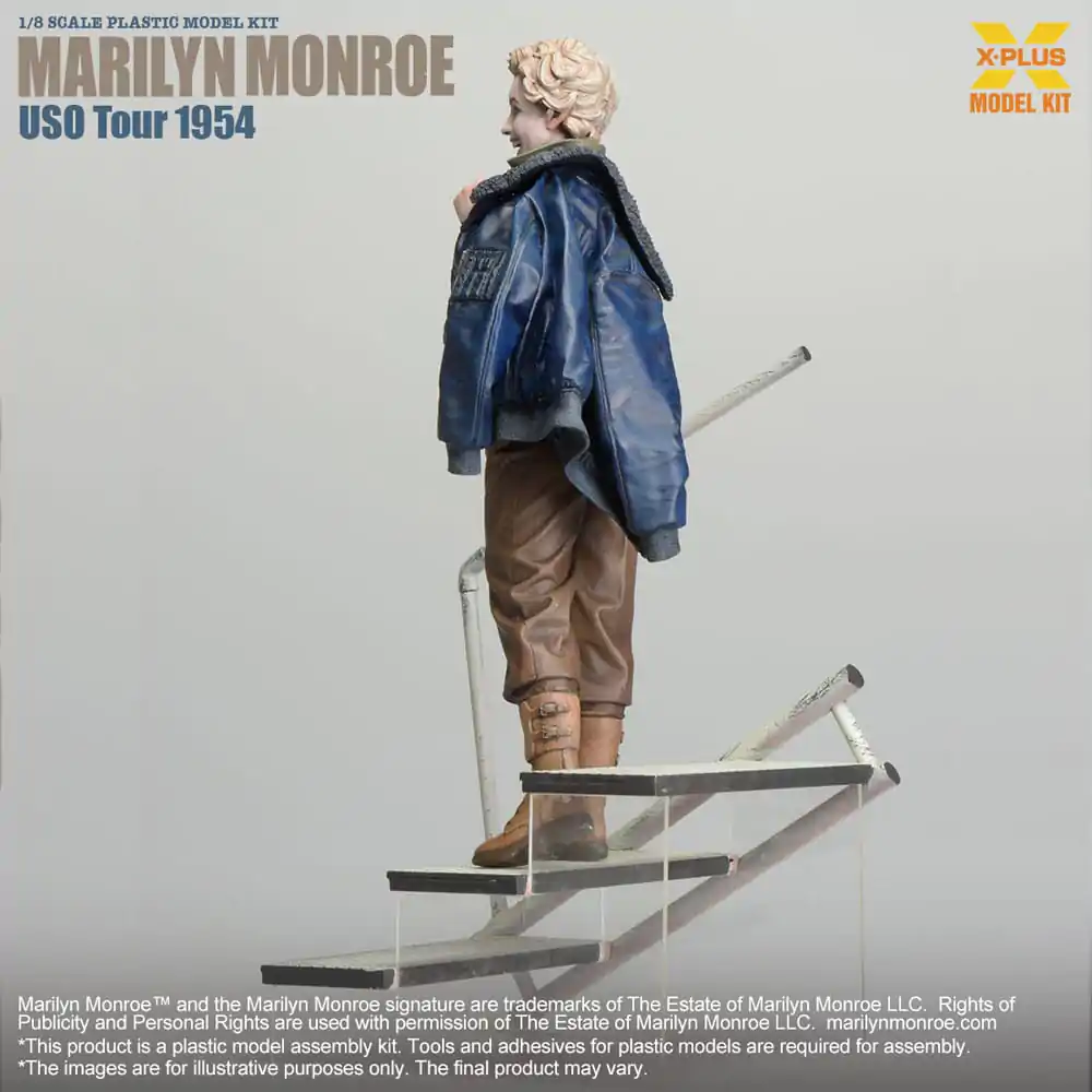 Marilyn Monroe Plastic Model Kit 1/8 USO Tour 1954 25 cm termékfotó