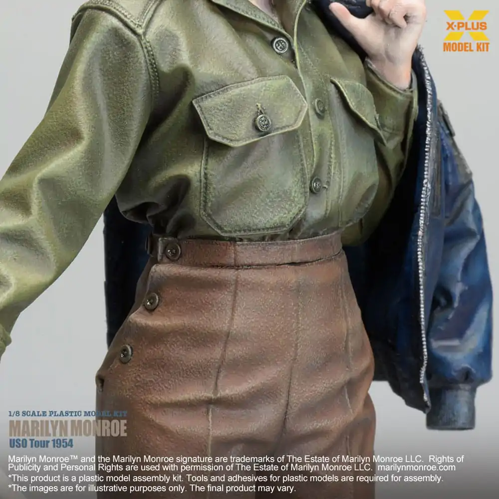 Marilyn Monroe Plastic Model Kit 1/8 USO Tour 1954 25 cm termékfotó