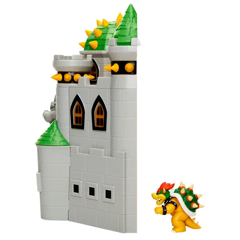 World of Nintendo Super Mario Deluxe Playset Bowser Castle product photo