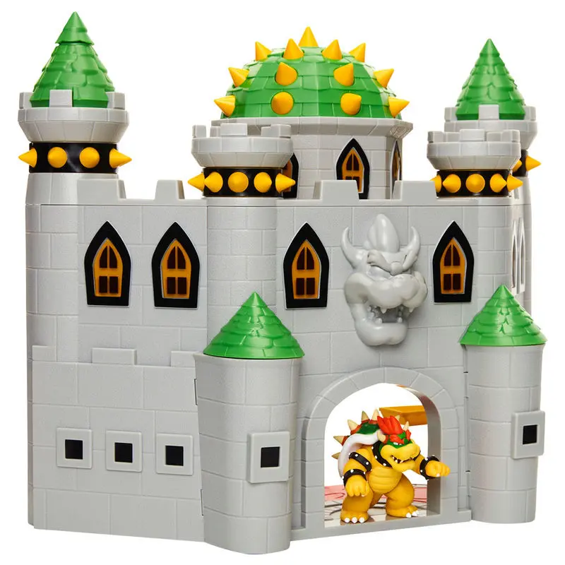 World of Nintendo Super Mario Deluxe Playset Bowser Castle product photo