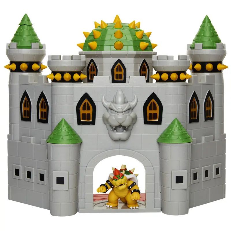 World of Nintendo Super Mario Deluxe Playset Bowser Castle product photo