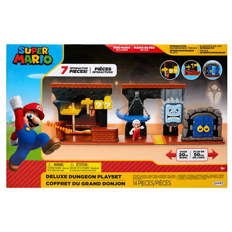 Mario Bros Deluxe Dungeon Playset termékfotó