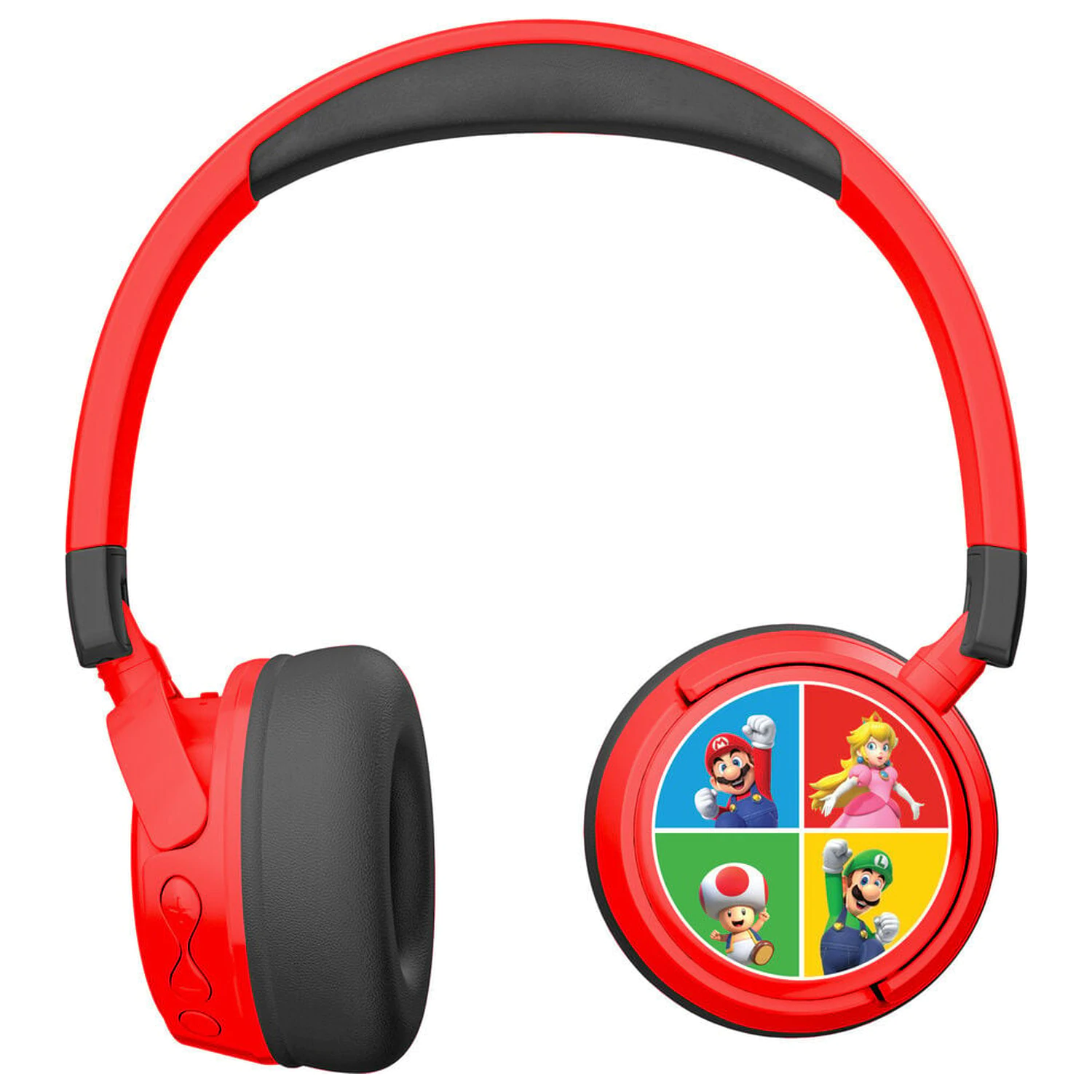 Mario Bros Super Mario and friends core headphones product photo