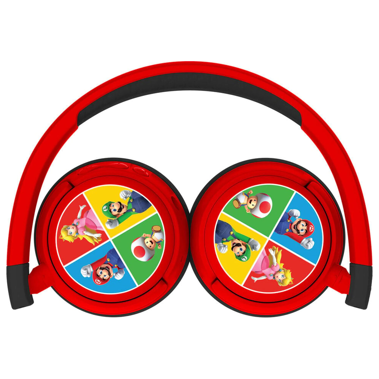 Mario Bros Super Mario and friends core headphones product photo