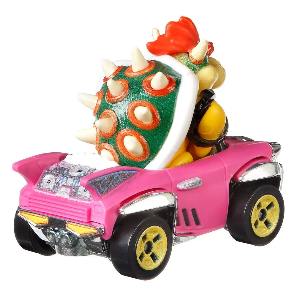 Mario Kart Hot Wheels Diecast Vehicle 1/64 Bowser (Badwagon) 8 cm product photo