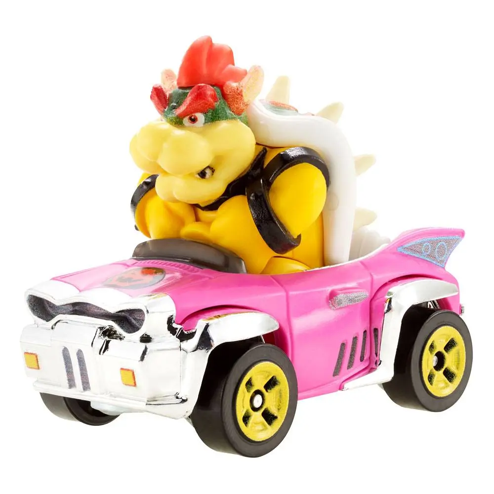 Mario Kart Hot Wheels Diecast Vehicle 1/64 Bowser (Badwagon) 8 cm product photo