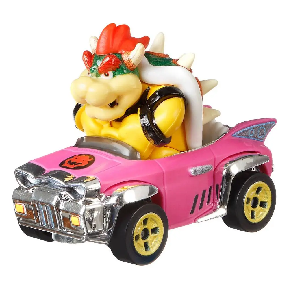 Mario Kart Hot Wheels Diecast Vehicle 1/64 Bowser (Badwagon) 8 cm product photo