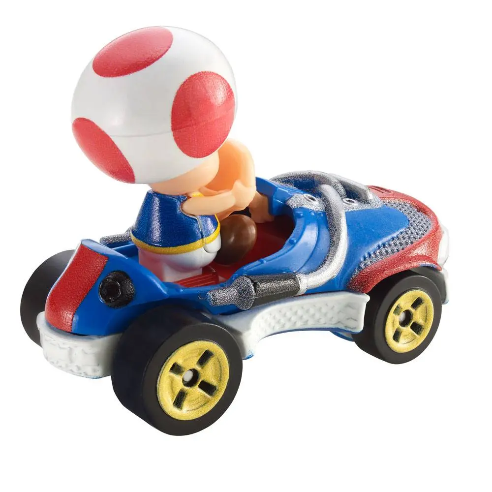Mario Kart Hot Wheels Diecast Vehicle 1/64 Toad (Sneeker) 8 cm product photo