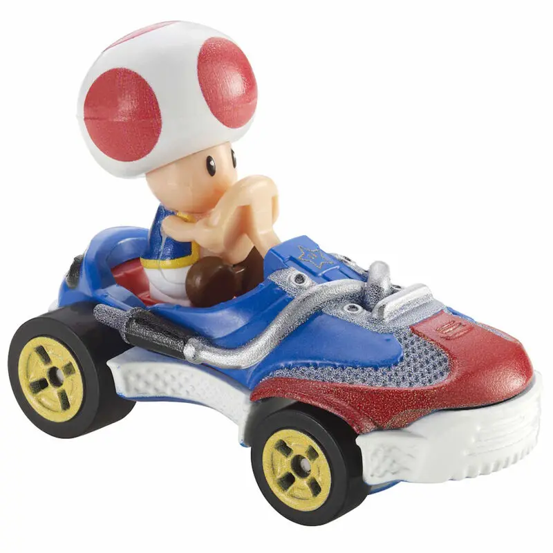 Mario Kart  Hot Wheels Toad figure product photo