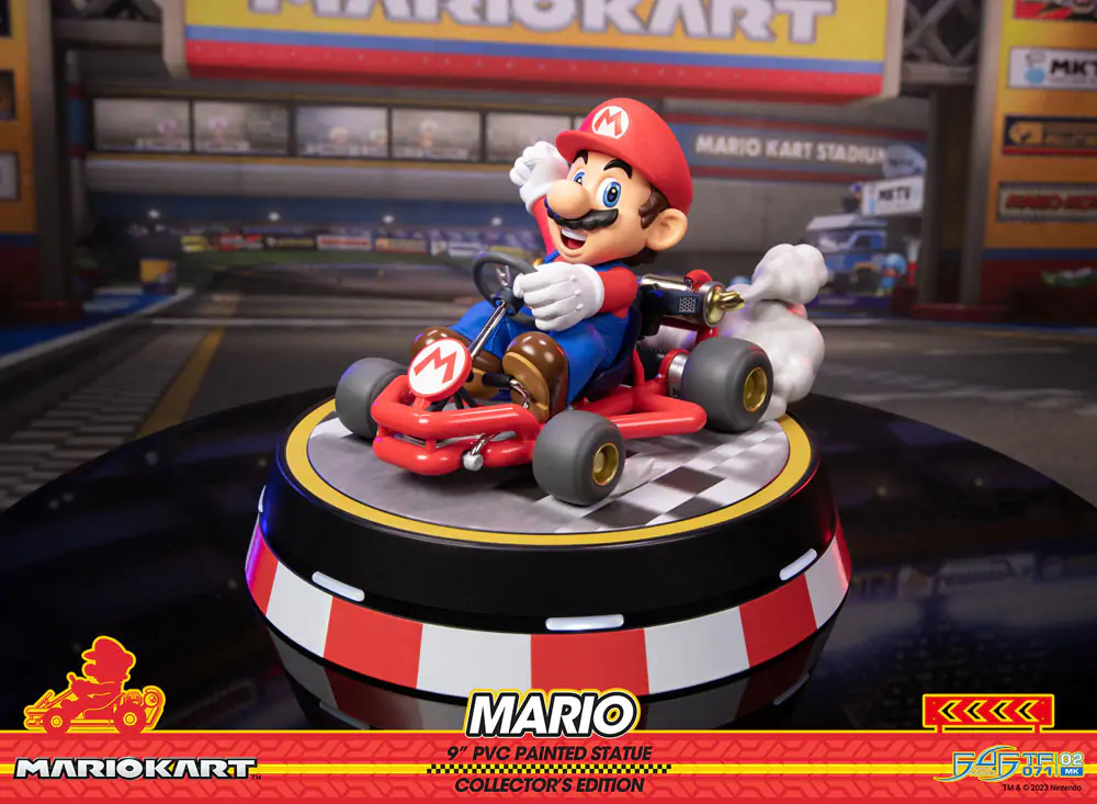 Mario Kart PVC Statue Mario Collector's Edition 22 cm product photo