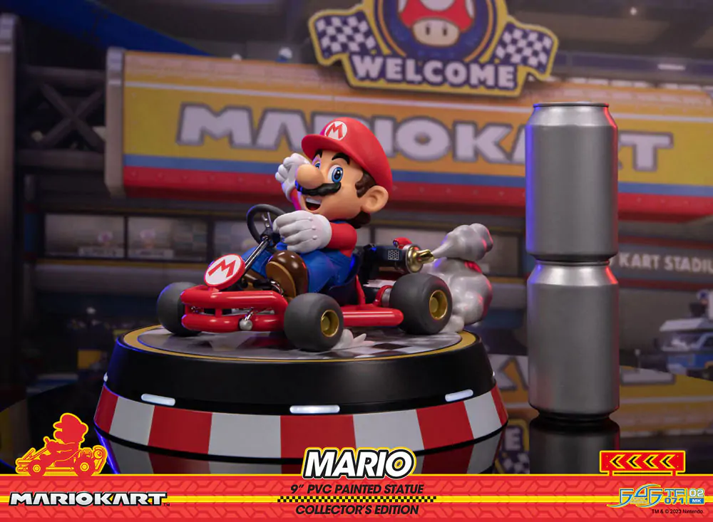 Mario Kart PVC Statue Mario Collector's Edition 22 cm product photo