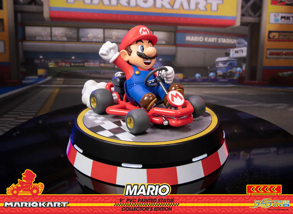 Mario Kart PVC Statue Mario Collector's Edition 22 cm product photo