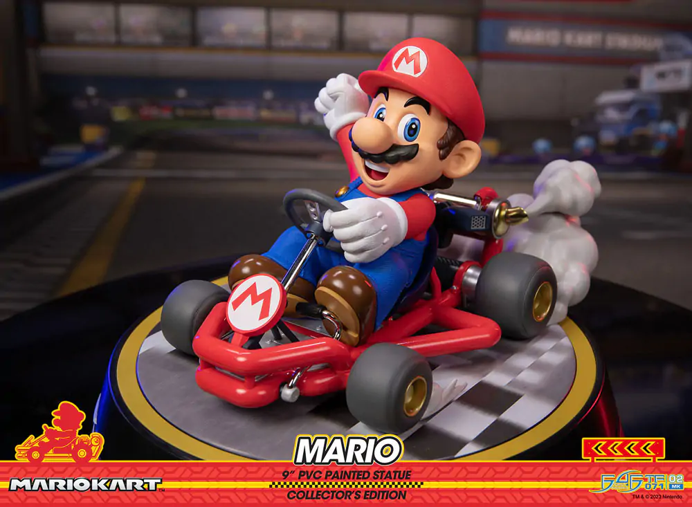 Mario Kart PVC Statue Mario Collector's Edition 22 cm product photo
