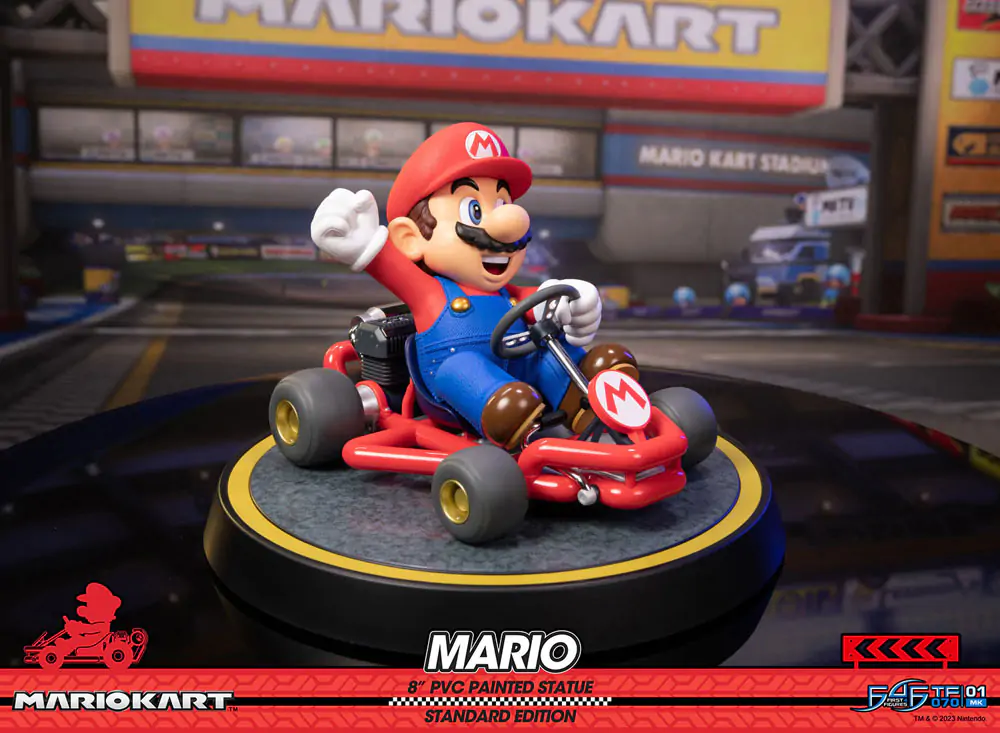 Mario Kart PVC Statue Mario Standard Edition 19 cm product photo