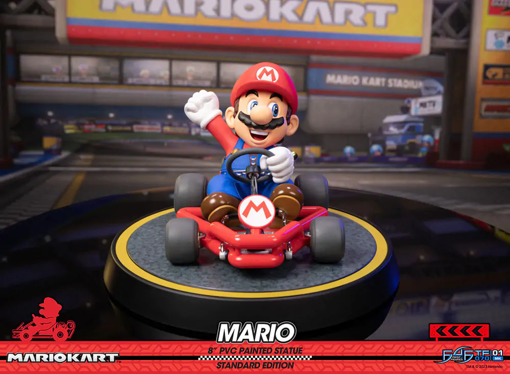 Mario Kart PVC Statue Mario Standard Edition 19 cm product photo