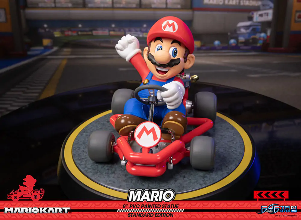Mario Kart PVC Statue Mario Standard Edition 19 cm product photo