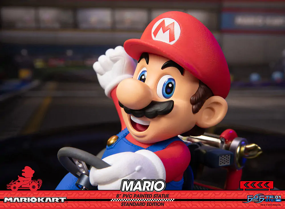 Mario Kart PVC Statue Mario Standard Edition 19 cm product photo