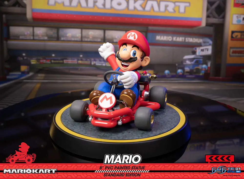 Mario Kart PVC Statue Mario Standard Edition 19 cm product photo