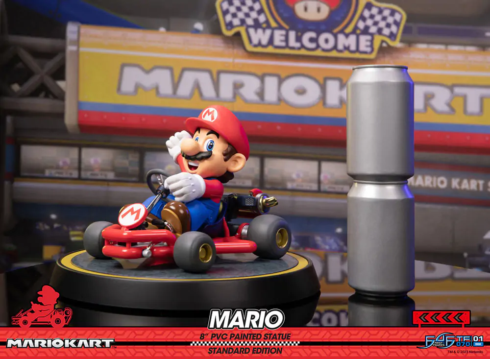 Mario Kart PVC Statue Mario Standard Edition 19 cm product photo