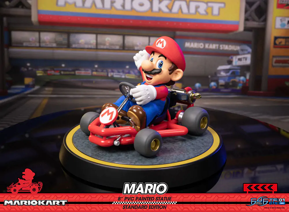 Mario Kart PVC Statue Mario Standard Edition 19 cm product photo