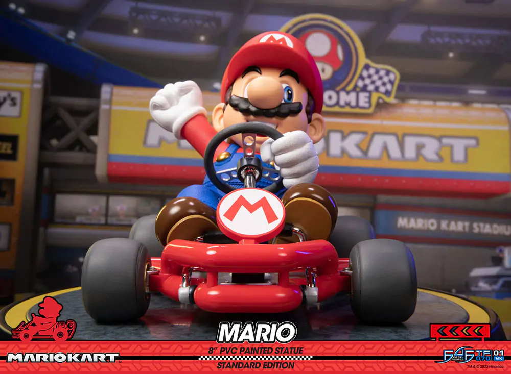 Mario Kart PVC Statue Mario Standard Edition 19 cm product photo