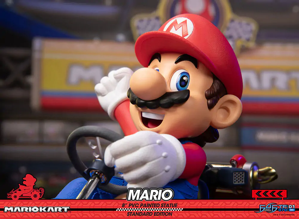 Mario Kart PVC Statue Mario Standard Edition 19 cm product photo