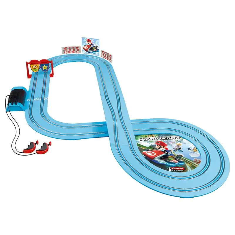 Mario Kart Mario vs Luigi racing circuit product photo