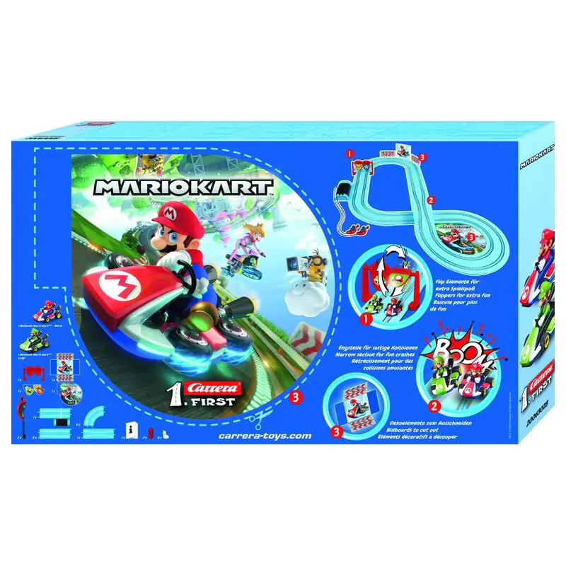 Mario Kart Mario vs Luigi racing circuit product photo