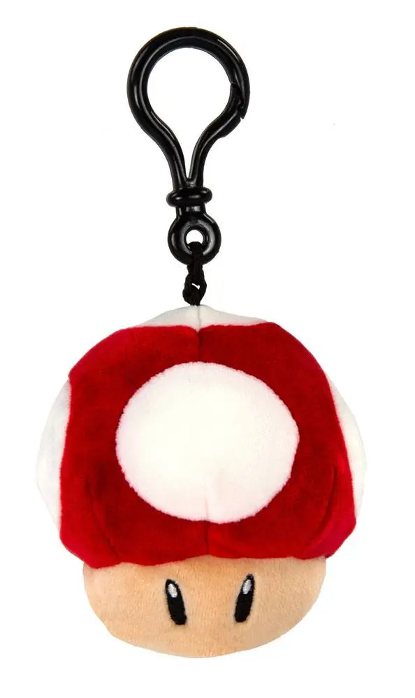 Mario Kart Mocchi-Mocchi Clip On Plush Hanger Super Mushroom 10 cm product photo