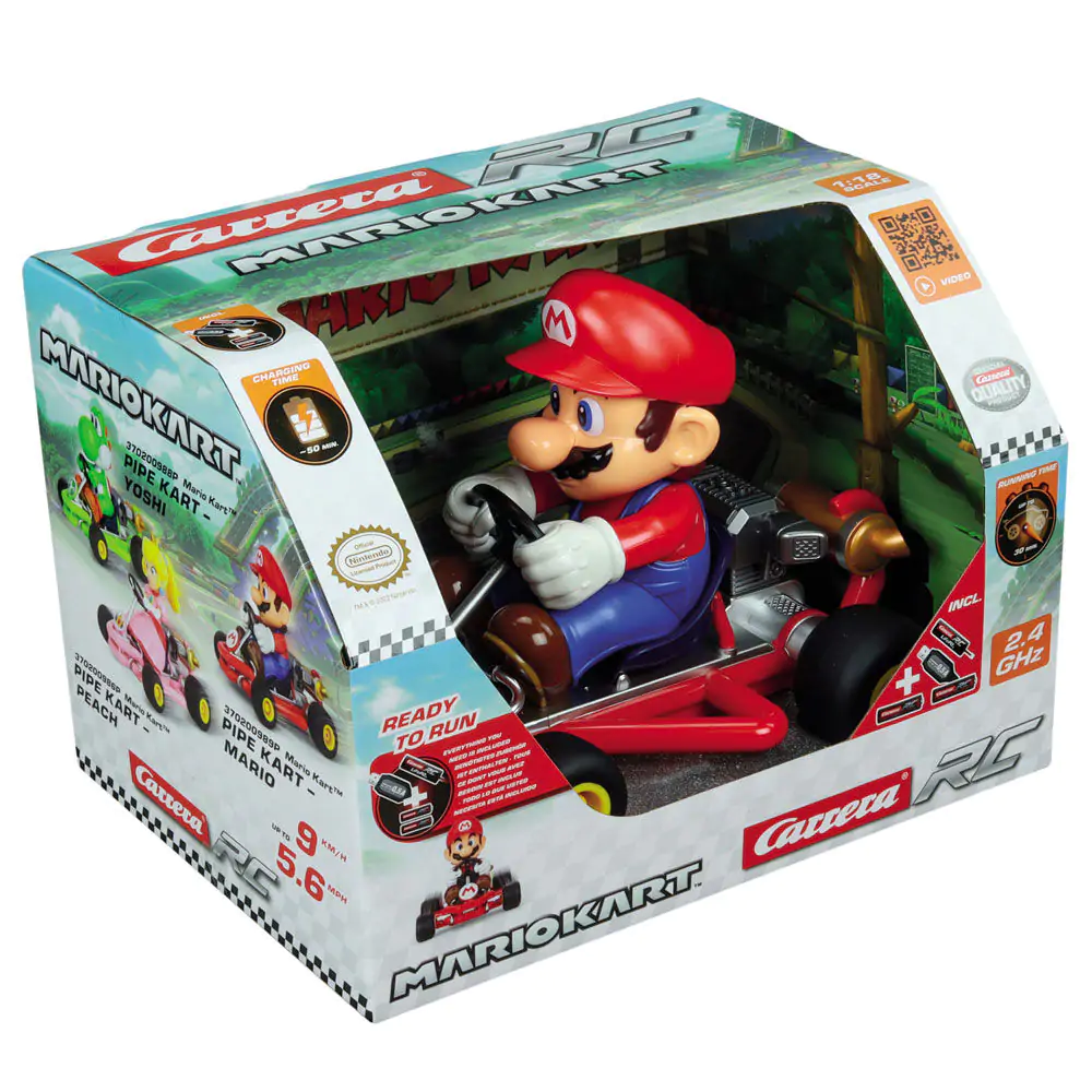 Mario Kart Pipe Kart radio control car product photo